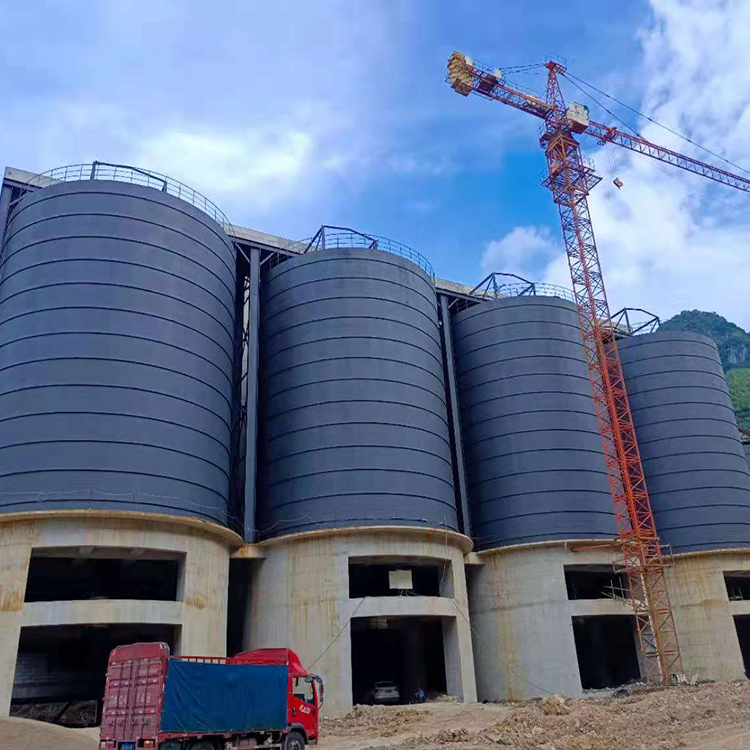 徐州骨料钢板仓建造施工周期从规划到竣工的每一步